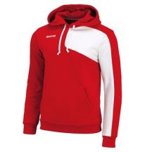 ERREA Bluza z kapturem Malik r. XL czerwono/ biała