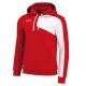 ERREA Bluza z kapturem Malik r. XL czerwono/ biała