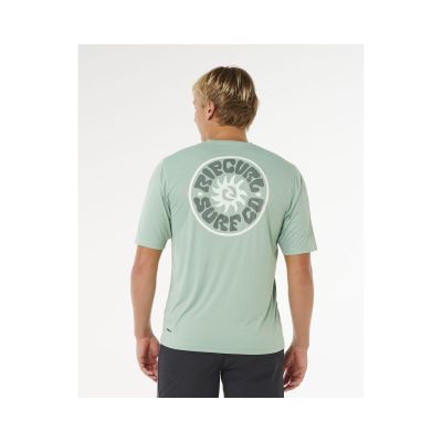 3. Lycra męska RIP CURL Pacific Rinse Surflite Upf S/S zielona