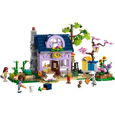 3. LEGO FRIENDS 42669 Dom pszczelarzy i kwiatowy ogród