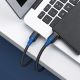 8. Kabel Ugreen US128 10370 USB-A 3.0 / USB-A 3.0 5Gb/s 1m - czarny