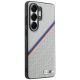 4. Etui BMW Tricolor Metal Logo MagSafe na Samsung Galaxy S26 Ultra - szare