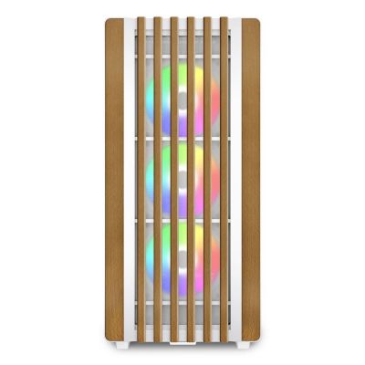 6. Pokrowiec Sharkoon Rebel C70G RGB ATX 1xSzkło białe