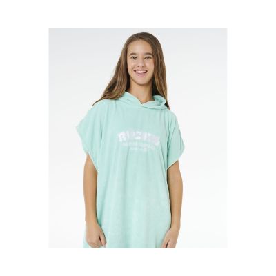 5. Ponczo dziewczęce RIP CURL Classic Surf Hooded Towel-Girl zielone