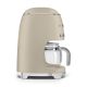 3. Smeg DCF02MLMEU Kaffemaschine, beige , Ines de la Fressange