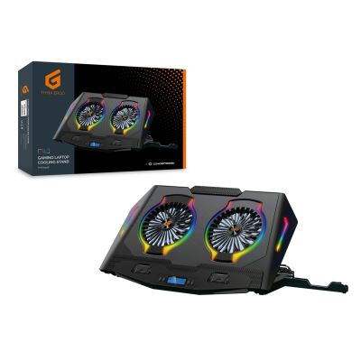 2. Conceptronic THYIA02B podkładka chłodząca do laptop 43,2 cm (17") Czarny