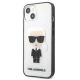 2. Etui Karl Lagerfeld Iconik Karl na iPhone 13 mini - przezroczyste