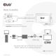 5. CLUB3D CAC-1720 adapter kablowy 0,6 m HDMI Typu A (Standard) VGA (D-Sub) + USB Czarny