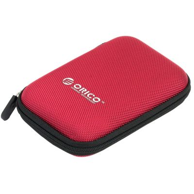 4. Etui ochronne Orico PHD-25 na dysk przenośny 2,5" - czerwone