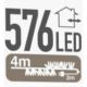 14. LAMPKI CHOINKOWE ŁAŃCUCH ŚWIETLNY 576 LED TIMER MULTIKOLOR