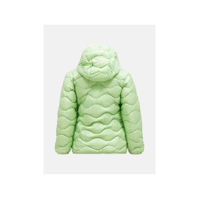 4. Kurtka puchowa damska PEAK PERFORMANCE Helium Down Hood Jacket Women zielony