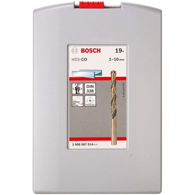 3. Bosch ?zestaw wierteł do metalu 19 szt.