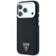 2. Etui Guess Grained Triangle Logo MagSafe na iPhone 17 Pro Max / 18 Pro Max - czarne