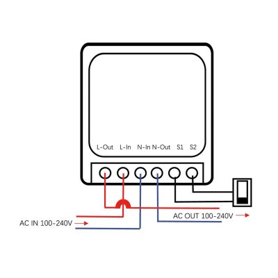 2. GREENBLUE PRZEKAŹNIK WIFI DOPUSZKOWY, ANDROID/IOS/ALEXA/GOOGLE HOME,100-240V AC, 50/60HZ, MAX.16A, DLA LED 150W GB739