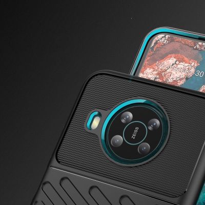 4. Thunder Case elastyczne pancerne etui pokrowiec Nokia X100 czarny