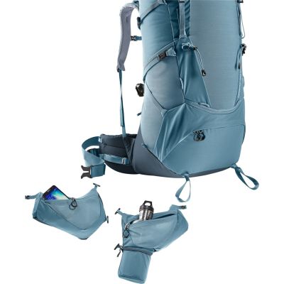 10. Plecak Aircontact Core 60+10 atlantic-ink | uniwersalny