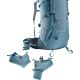 10. Plecak Aircontact Core 60+10 atlantic-ink | uniwersalny