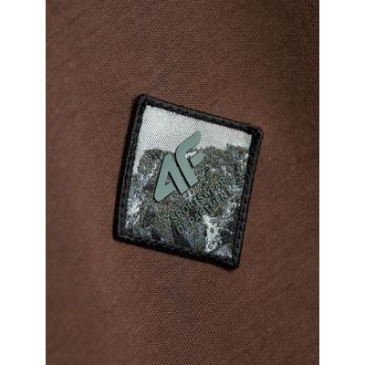2. Bluza dresowa regular z kapturem męska 4F 4FRAW26TSWSM3161-81S