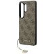 5. Etui Guess 4G Classic Logo Charm MagSafe na Samsung Galaxy S26 Ultra - brązowe