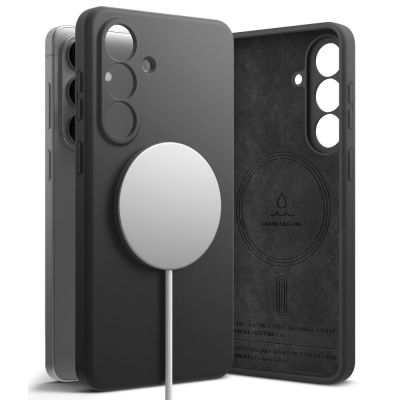 Etui Ringke Silicone MagSafe na Samsung Galaxy S26+ - czarne