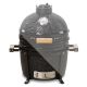 Kamado Bono Minimo Ceramic Grill 15” Kamado barbecue/grill Wózek Węgiel drzewny (paliwo) Czarny