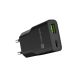 12. NATEC ŁADOWARKA SIECIOWA RIBERA GAN SLIM 1X USB-A + 1X USB-C 20W CZARNA