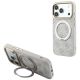 Etui Guess Ring Stand 360 4G Classic Logo MagSafe na iPhone 17 Pro Max / 18 Pro Max - różowe