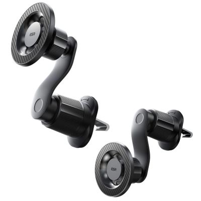 Uchwyt samochodowy do kratki nawiewu ESR OmniLock MagSafe - czarny