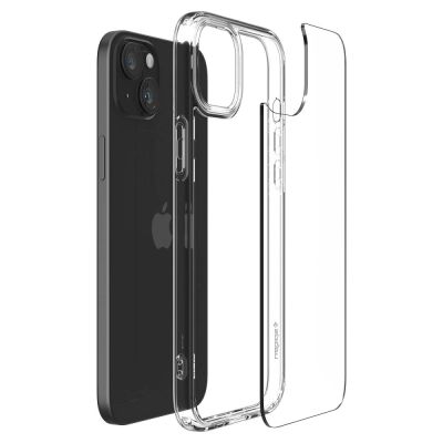 8. Etui Spigen Ultra Hybrid na iPhone 15 - przezroczyste