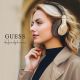 5. Słuchawki nauszne Guess 4G Script Bluetooth - brązowe