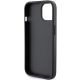 7. Etui Karl Lagerfeld Gripstand Saffiano Karl&Choupette Pins na iPhone 15 Plus / 14 Plus - czarne