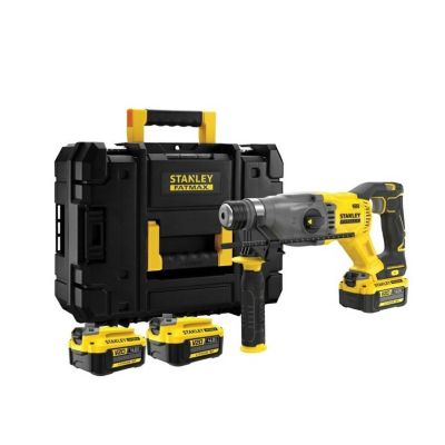 2. STANLEY MŁOTOWIERTARKA SDS+ 18V V20 2x4Ah KUFER