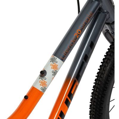 5. Rower Huffy Literide Alu 20” pomarańczowo-grafitowy (23205W)