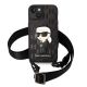 2. Etui Karl Lagerfeld Monogram Ikonik Patch na iPhone 14 - czarne