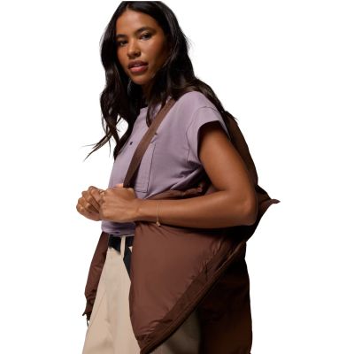 4. Columbia Amaze Puff Hooded Jacket 2133714256 Brązowe L