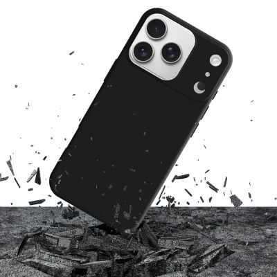 7. Etui 3mk Matt Case Pro na Apple iPhone 17 Pro Max - czarne matowe