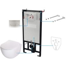 Zestaw WC podtynkowy 6 w 1