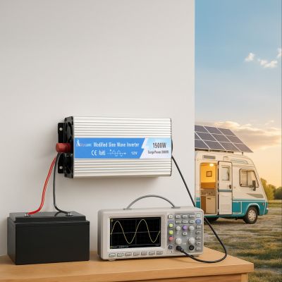 19. Przetwornica napięcia samochodowa 12V, 1500W modyfikowany sinus