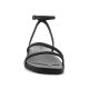 2. CROCS MIAMI ANKLE STRAP SANDAL W BLACK 212256-001