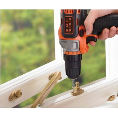 8. Black & Decker MT218KB wiertło 800 RPM Czarny, Pomarańczowy 1,46 kg