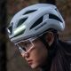 4. Kask rowerowy Rockbros ZK-077 ze zintegrowanym oświetleniem wielokierunkowym 57-61 cm - biały