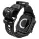 10. Etui z paskiem Spigen Rugged Armor Pro na Apple Watch 10 (42 mm) - czarne