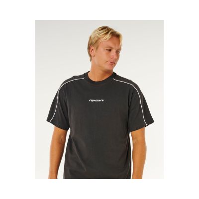 5. Koszulka męska RIP CURL Inner Visions Panel Tee czarna