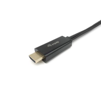 3. Equip 119039 adapter kablowy 0,15 m HDMI Typu A (Standard) DisplayPort Czarny