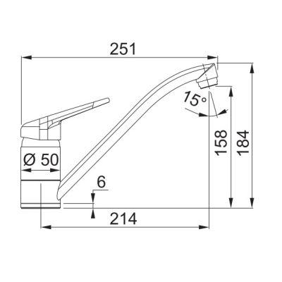 2. Bateria kuchenna FRANKE Novara Plus obrotowa 115.0470.654