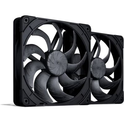 9. Wentylator NOCTUA 140mm NF-A14x25 G2 PWM Sx2 PP chromax black