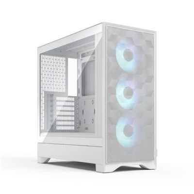 16. Fractal Design Pop 2 Air White TG RGB Midi Tower Biały