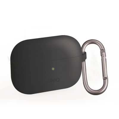4. Etui UNIQ Vencer Silicone na AirPods Pro - szare