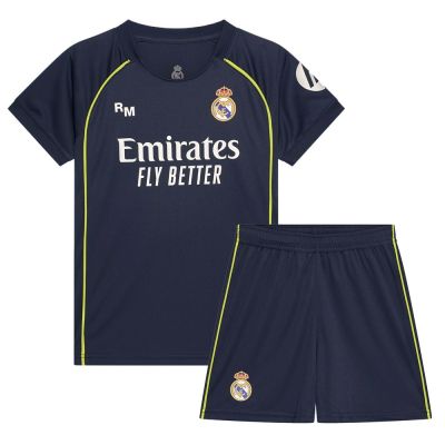 Real Madryt komplet koszulka spodenki junior Mbappe box RM25B2
