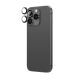 3. Szkło hartowane AMAZINGTHING AR Aluminium 3 Lens Glass z ramką na soczewki aparatu do iPhone 16 Pro / 16 Pro Max - czarne